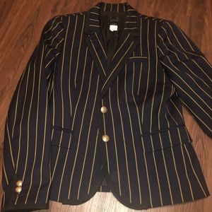 J. Crew Striped Blazer